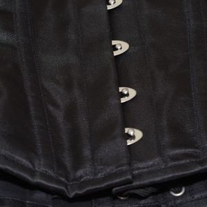 Black Corset Story Corset, size 34" to 30"